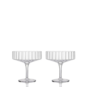 Cullinan Champagne Coupe Glasses - modernismdesigns